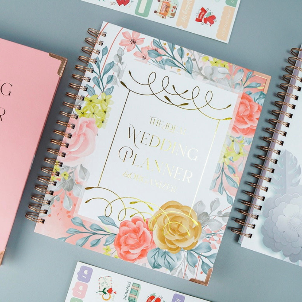 Premium Wedding Planner Book | Personalised Engagement Gift for Bride