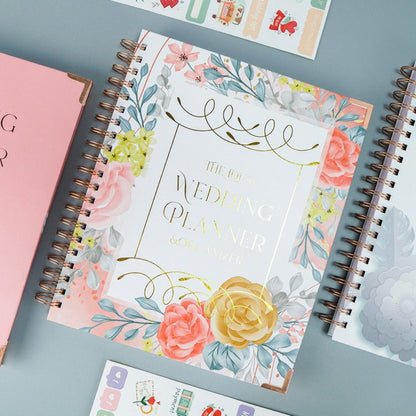 Premium Wedding Planner Book | Personalised Engagement Gift for Bride