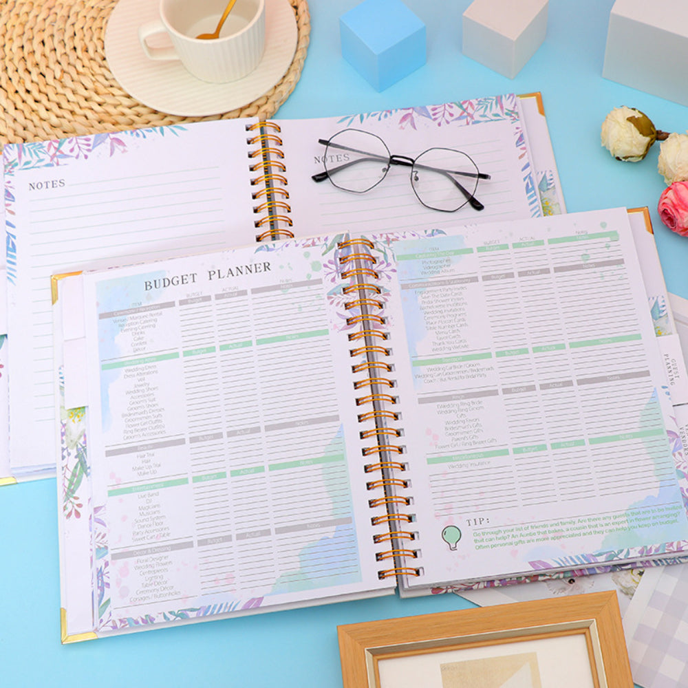 Premium Wedding Planner Book | Personalised Engagement Gift for Bride