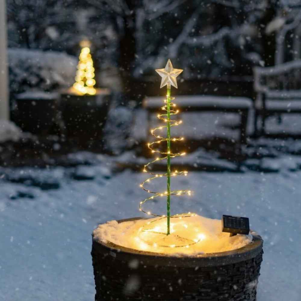 Outdoor Solar LED Star Christmas Solar Light Outdoor Christmas Lighting Decoration