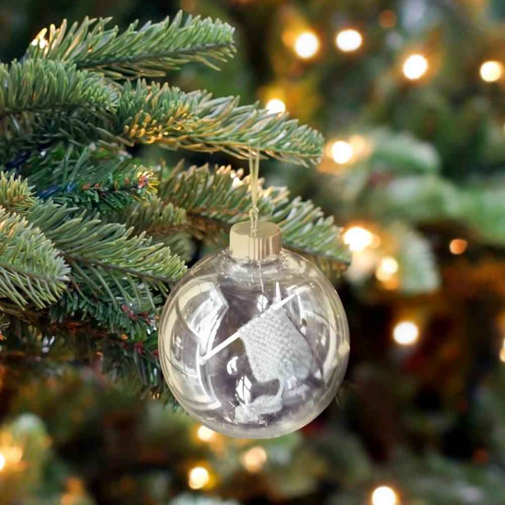 Knitting Christmas Ornament Handmade Christmas Tree Decorations Cute Christmas Decor Gifts