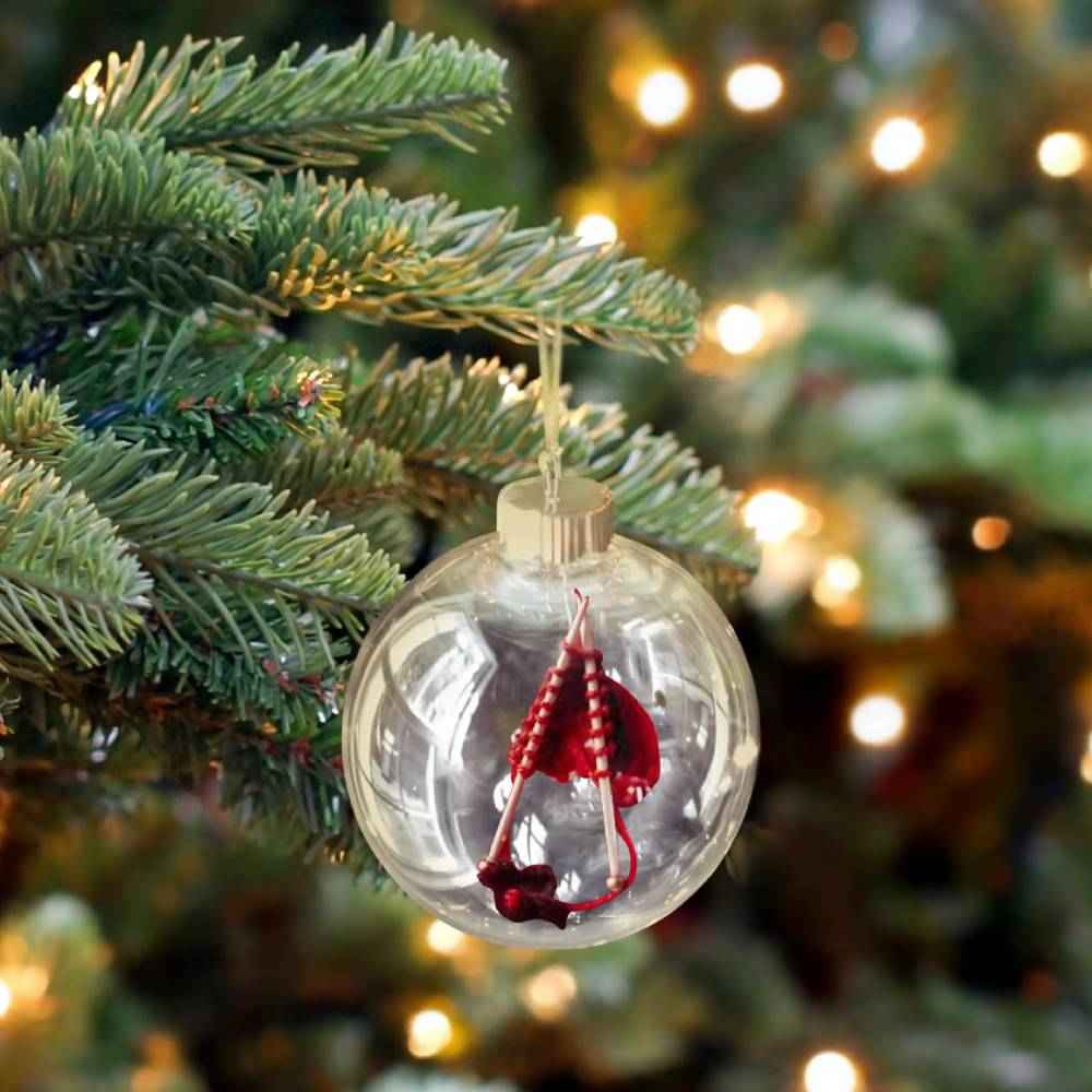 Knitting Christmas Ornament Handmade Christmas Tree Decorations Cute Christmas Decor Gifts