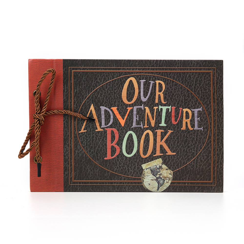 Our Adventure Book: Handmade Retro DIY Scrapbook for Travel Memories | Valentine's Gift