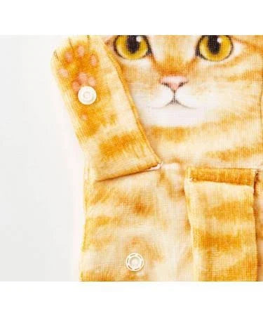Cute Hanging Cat Face Towel | Soft Funny Hand Towel Gift for Cat Lovers