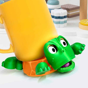 3D Printed Funny Turtle Coaster Creative Open Eyed Turtle Cup Holder Gift for Turtle Lover