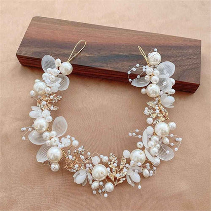 Wedding Flower Girl Crown Flower Tiara Bohemian Flower Crown