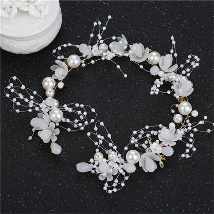 Bohemian Flower Girl Crown | Wedding Tiara Hair Accessory