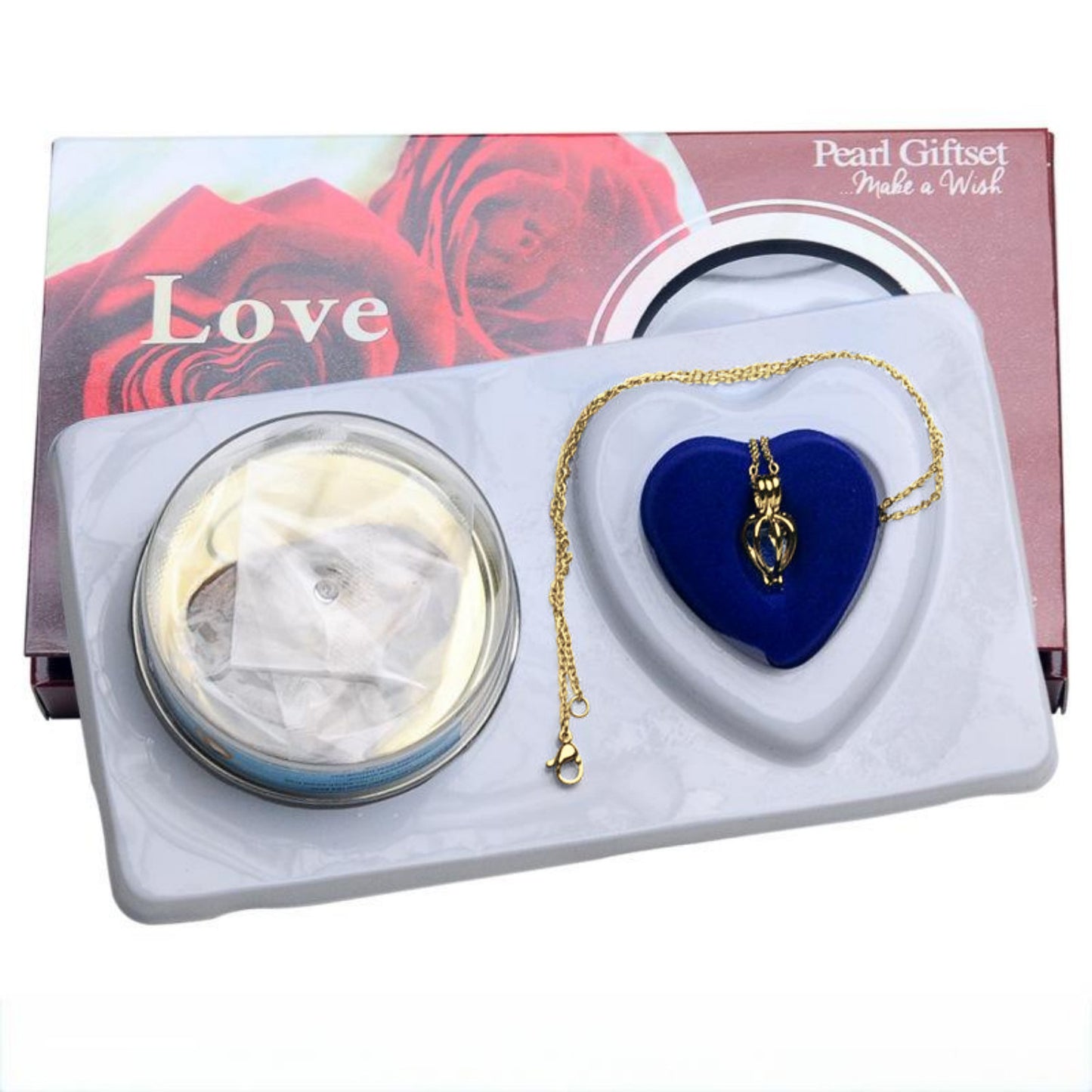 Pearl Oyster Self-Opening Blind Box Necklace | DIY Surprise Gift with AAA Pearl