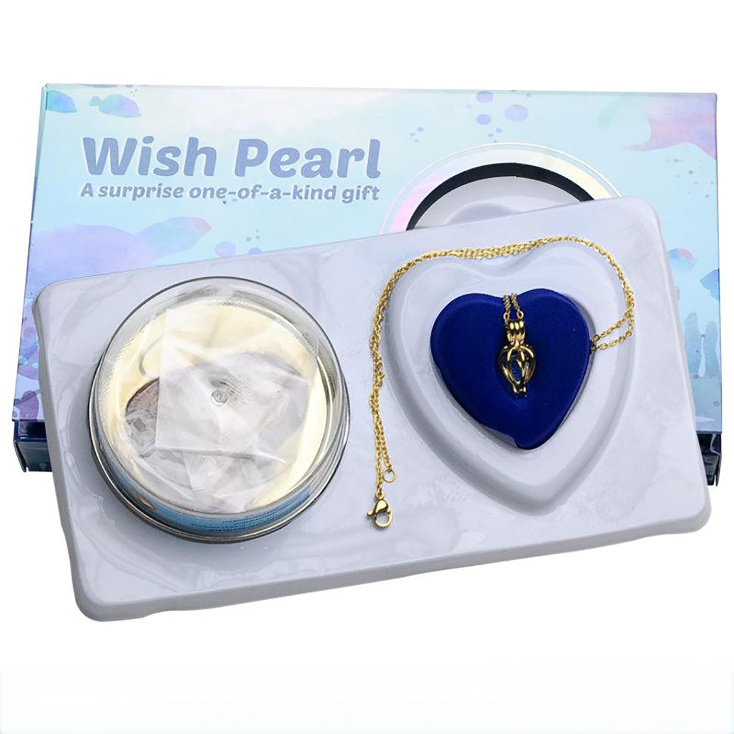 Pearl Oyster Self-Opening Blind Box Necklace | DIY Surprise Gift with AAA Pearl