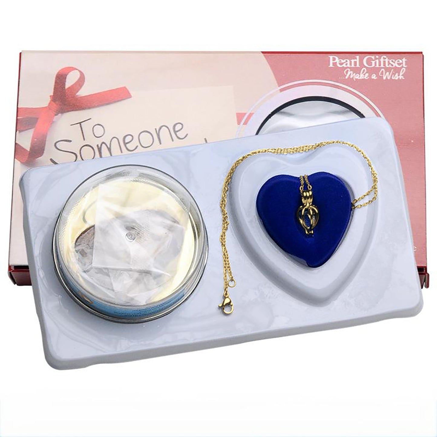 Pearl Oyster Self-Opening Blind Box Necklace | DIY Surprise Gift with AAA Pearl