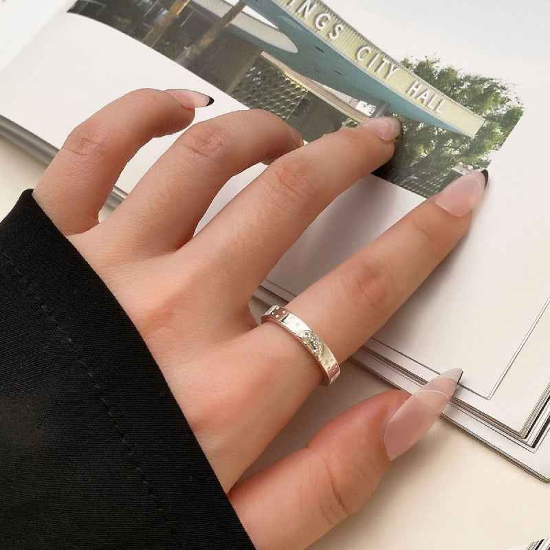 Sun and Moon Couple Rings Matching Ring Adjustable Ring Jewelry Gift for Lovers