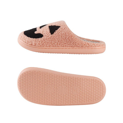 Durable TPR sole of Halloween Pumpkin Slippers with non‑slip tread detail for indoor use and simple wipe‑clean maintenance