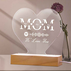 Personalized Night Light, Father's Day Light, LED Light, Custom Engraved Night Light