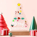Personalized Name Night Light Christmas Bedside Lamp