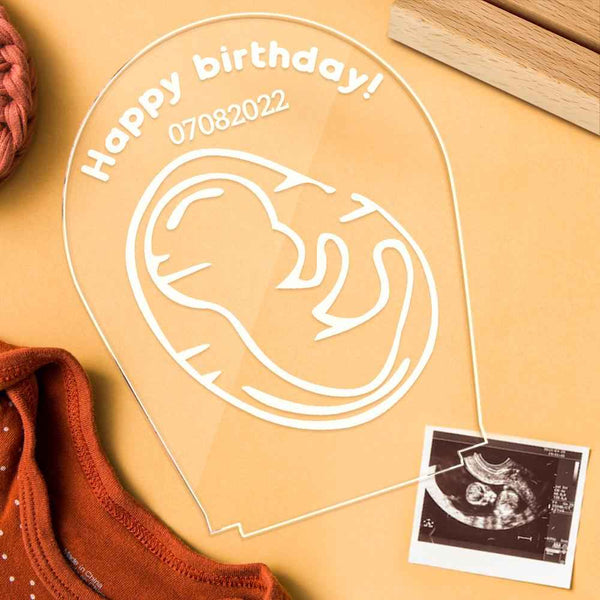 Personalized Gynecologist Design 3D Gift Led Lamp For Baby Custom Led Night Light