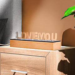 Personalised Spotify Song Engraved Acrylic Night Light with Free Keychain