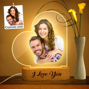 Customized Night Light Personalized Text Photo Night Light Personalized Gift