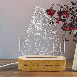 Customizable 3D Photo Lights Mother's Day Gift