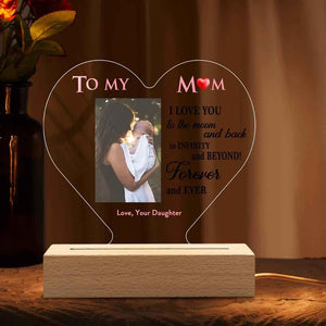 Mother's Day Gift Custom Photo Keychian/Plaque/Night Light For Mom