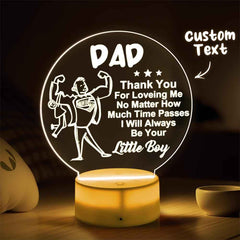 Gifts For Dad From Daughter And Son - Dad Birthday Gifts Night Light, Dad Gifts For Father's Day