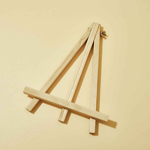 Wooden Stand Decoration Plaque Bracket Holder