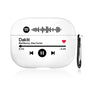 Front view showing clear photo print and lightweight design for AirPods Case