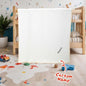 Gift-ready presentation of a personalised baby blanket, ideal keepsake for newborns.