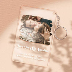 Custom Photo Art Plaque - Personalised Acrylic Keychain, Plaque & Night Light Gift