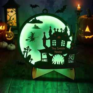 Custom Halloween Light with Name Halloween Home Decor Night Lamp for Halloween Gift