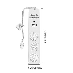 Personalized Bookmark Custom Text Bookmark Back to School Gifts for Reader