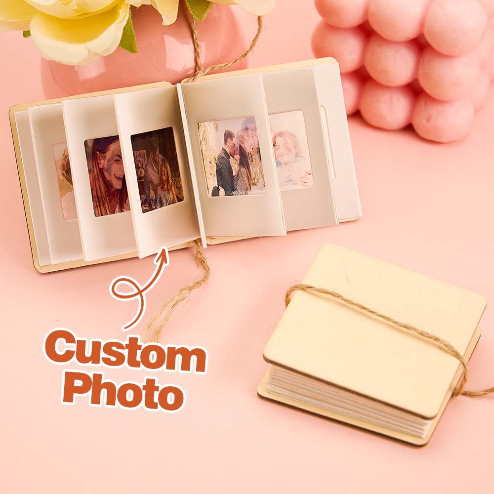 Personalised Photo Film Album - Unique Romantic Gift for Loved Ones