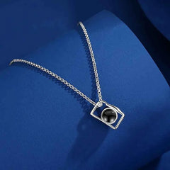Custom Photo Necklace Projection Creative Camera Shape Gifts Anniversary Gifts for Her