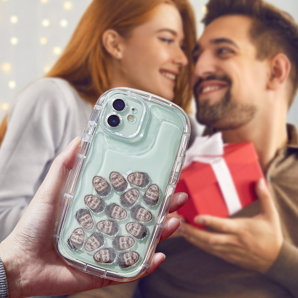 Personalised Face Photo iPhone Case - Custom Printed Phone Cover