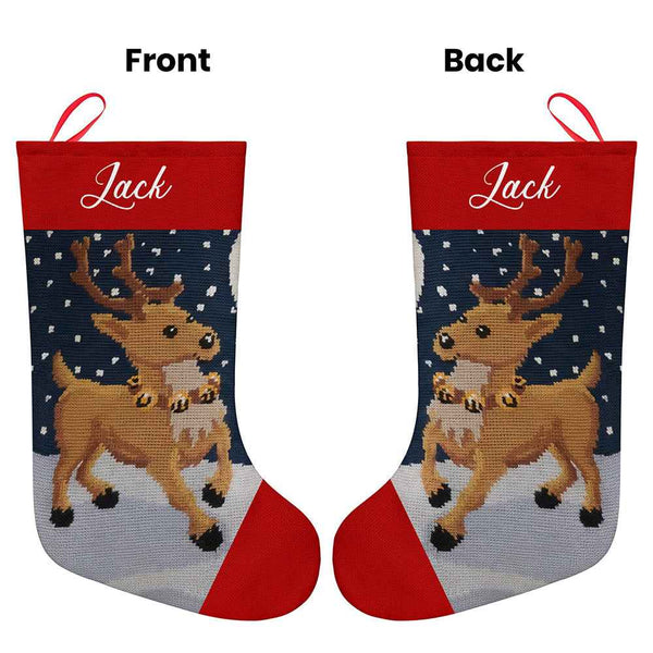 Personalized Christmas Stockings Custom Name Christmas Stocking