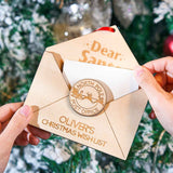 Personalized Christmas List Ornament Santa Letter Christmas Ornament for Christmas Gifts