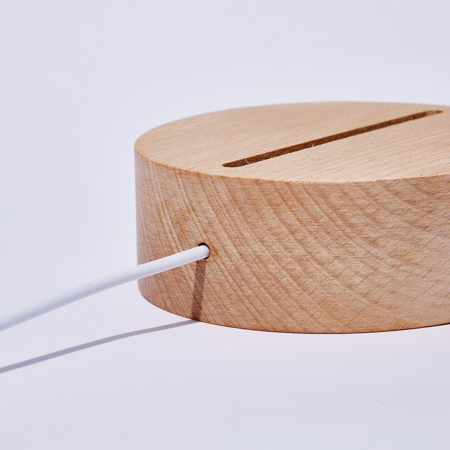 Custom Spotify Code Lamp - Personalised Acrylic Night Light with Wood Base