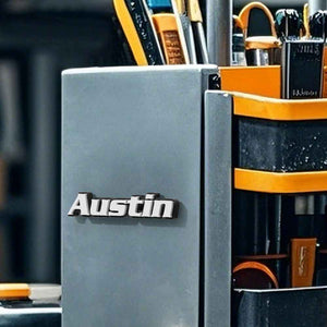 Personalized 3D Name Toolbox Magnet Workshop DIY Accessory Gift for Dad Mechanic