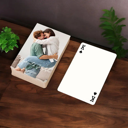 Personalised Wedding Guest Book Playing Cards | Unique Keepsake Gift