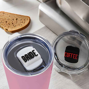 Personalized Name 3D Printed Slider Lid Top Replacement for Stanley Yeti Rambler Tumbler