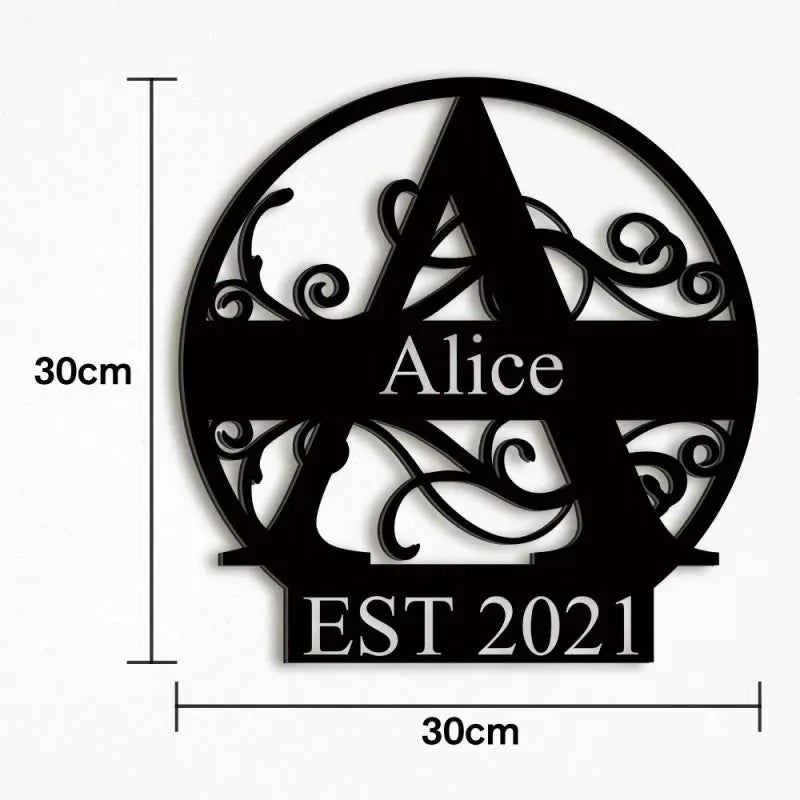 Custom Family Name Decor Last Name Sign Best Wedding Gift for Your Loved Ones