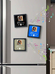 Personalized Photo Music Fridge Magnet for Unique Home Decor