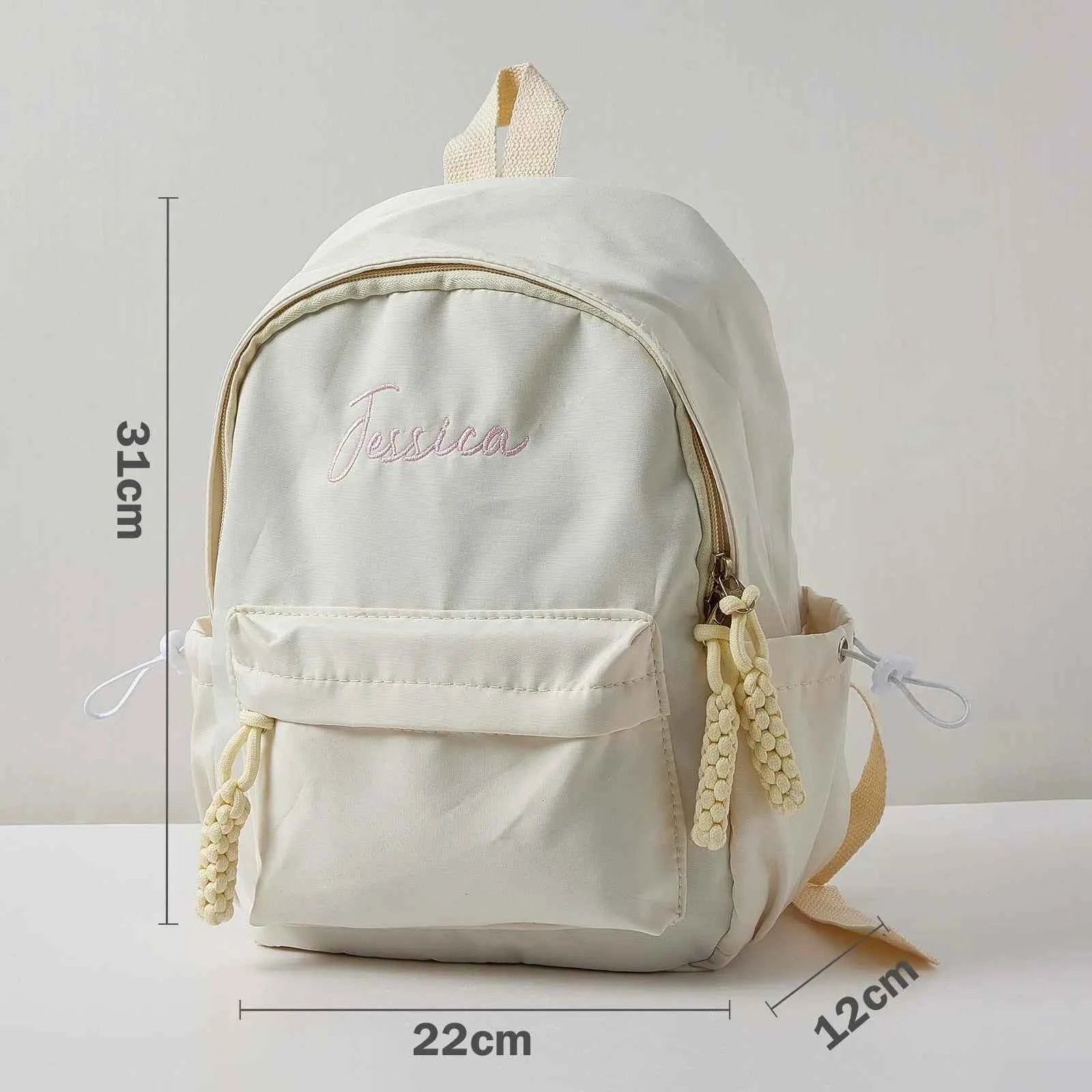 Personalized Backpack with Embroidery Name Kids Backpack Back to School Gift for Girls