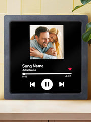 Personalised Photo Music Fridge Magnet - Custom UK Gift with Song