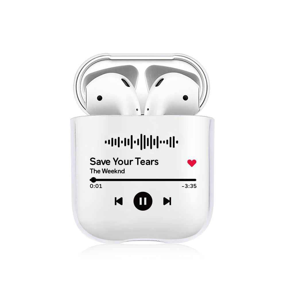 Custom Song Scannable Music Code Airpods 2 Case Cover