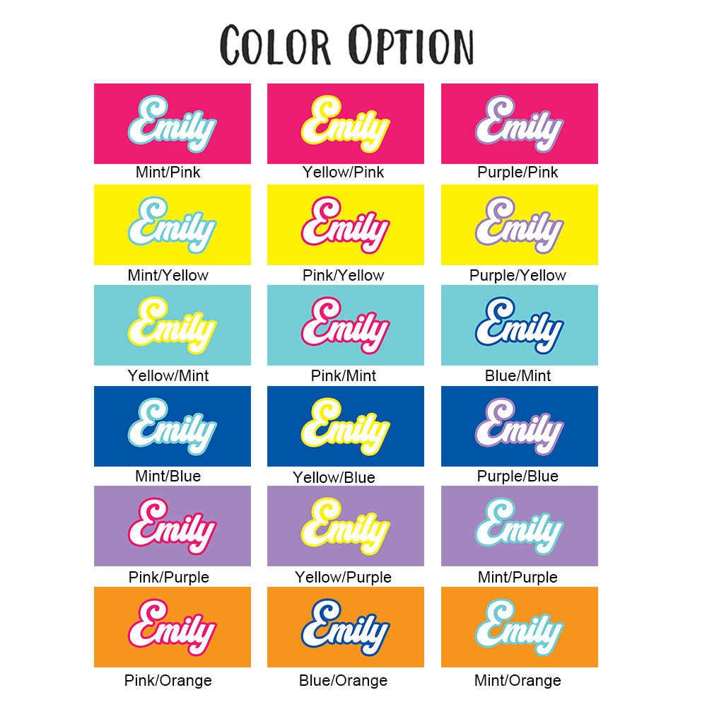 Personalised Name Beach Towel - Customisable in 6 Colours | Luxe Gift