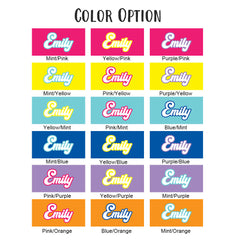 Personalised Name Beach Towel - Customisable in 6 Colours | Luxe Gift