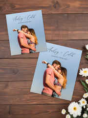 Custom Photo & Text Wine Bottle Sticker – Birthday Housewarming & Party Gift