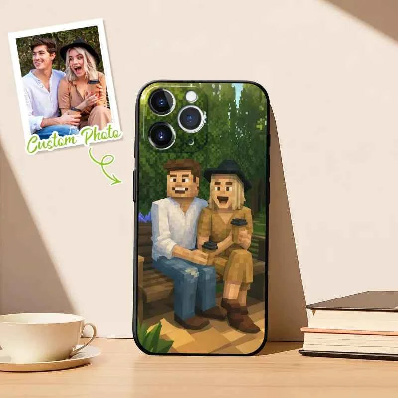 Custom Photo Phone Case Anime Portrait Personalized Phone Case A Variety of Cartoon Style