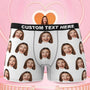 Personalised Photo Boxer Shorts | Custom Face Men's Underwear