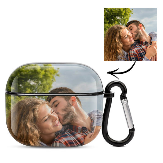 Personalised AirPods 3 case with a photo design, UV-printed on durable polycarbonate.